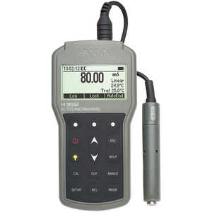 Hanna Instruments HI 98192 Professional ECTDSResistivitySalinity Waterproof Meter
