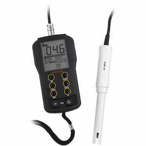 Portable pHECTDS Temperature Meter w CAL Check